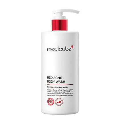 RED ACNE BODY WASH