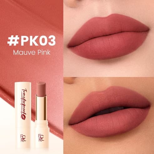 Labial Transferproof Matte PK03 MAUVE PINK